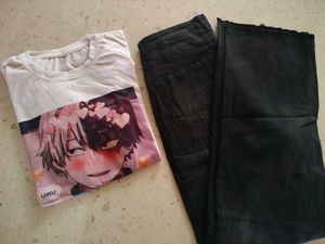 Printed tshirt and Jeans Combo