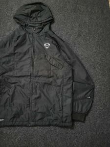 Nike Black Hooded Windbreaker Jacket