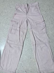Light Pink Cargo Pants
