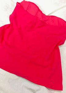 Bright Pink Halterneck Bikini Top