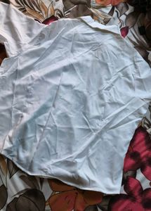 Classic White Button-Down Shirt