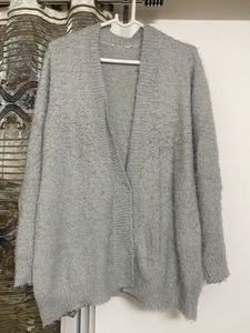 Cozy Grey Cardigan