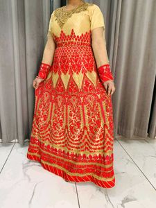 Ethnic Wedding Gown With Duppata And Lagging