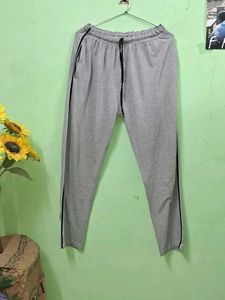 size XXL Grey Joggers with Side Stripe
