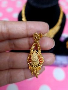 2 gram gold plated  Exquisite  Necklace a