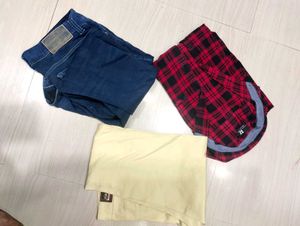 Men's Jeans, Shirt & Chinos Bundle