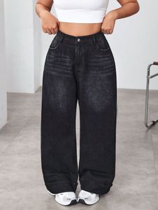 Black baggy jeans