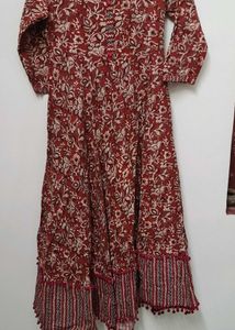 Boho Floral Maxi Anarkali