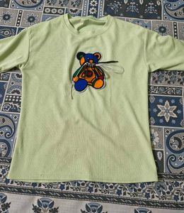 Cute Teddy Bear Graphic T-Shirt