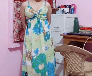 Boho Floral Print Maxi Dress