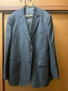 Men's Pinstripe Blazer
