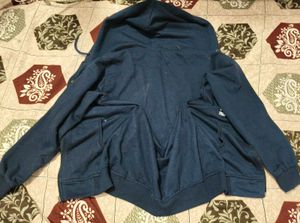 Blue winter hoodie