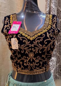 Heavy Bead Work Lehenga