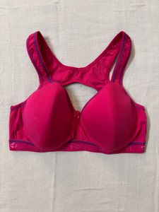 Floret Sports Gym Pink Bra