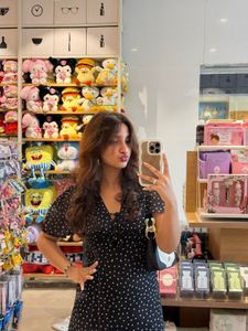 Polka Dot Mini Dress