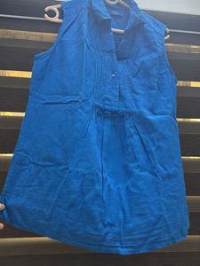 Blue Weekend Tunic Top