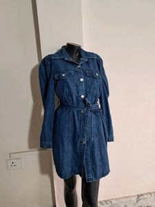Classic Denim Shirt Dress