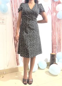 OVS Chic Black & White Print A-Line Dress