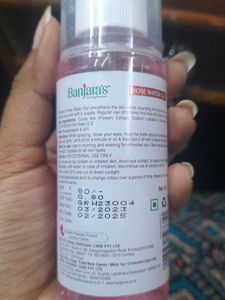 BANJARA'S Rose Water Gel