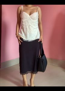 Lace Bustier Top