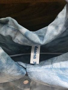 Tie-Dye Button-Down Shirt