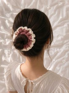 Handmade Crochet Hair Scrunchies