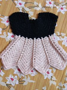 Handmade Crochet Baby Dress