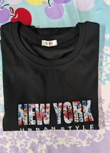Black "New York Urban Style" T-Shirt