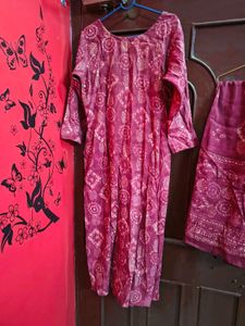 Beautiful Berry Colored Kurta Set