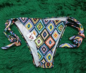 Boho Pattern 🆕🎁Tie-Side Bikini Bottoms
