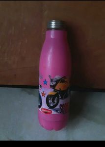 Pink Ducati Motorcycle Water Bottle