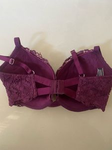 Elegant burgundy Lace Bra