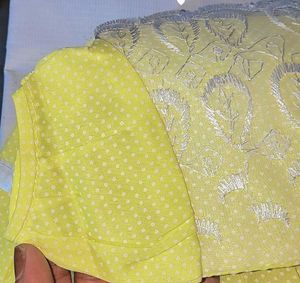 Cute Yellow Polka Dot Baby Dress