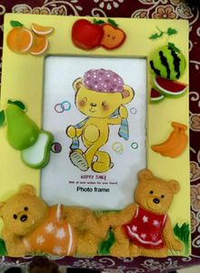 Cute Teddy Bear Photo Frame