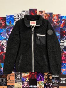Cozy Black Sherpa Fleece Jacket
