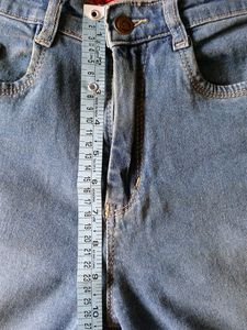 For Short Girls Blue Women Bootcut Jeans