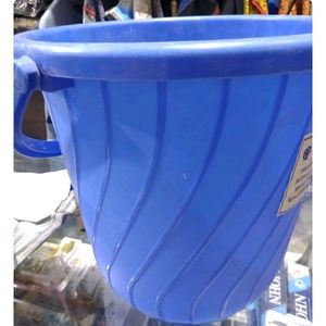 blue bucket
