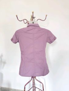 Lavender Button Up Shirt
