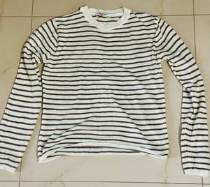 Striped Long Sleeve Sweater