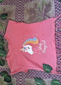 Pink Unicorn "Stay Magical" Top