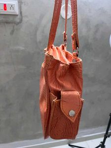 Peach Handbag