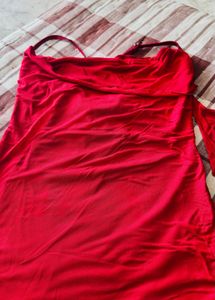 Savana Elegant Red Party Dress
