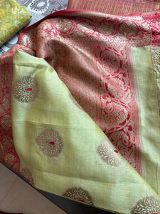 Elegant Silk Blend Saree