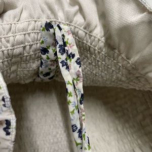 Floral Smocked Off-Shoulder Top