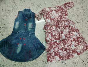 Cute Girls Dresses - Set of 2