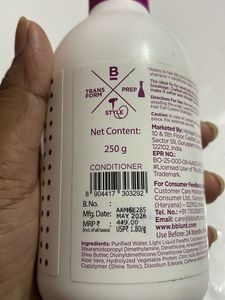 BBlunt Hair Fall Control Conditioner