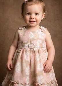 Charming Floral Baby Dress