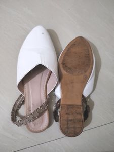 🔥Price Dropped 🔥 Shoetophia White Women Flats
