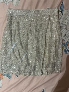 Sparkling Sequin Mini Skirt