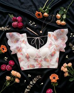 Floral Organza Blouse